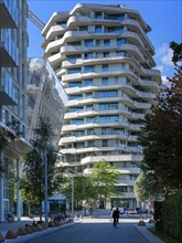 The Marco Polo Tower in the Hafencity