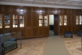 Library in the former residence of the camp commandant