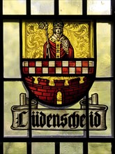 Historical coat of arms disc of Luedenscheid