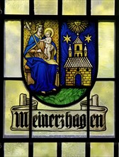 Historical coat of arms disc of Meinerzhagen