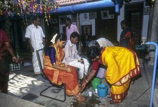 Wedding sequence of Nattukottai Chettiar