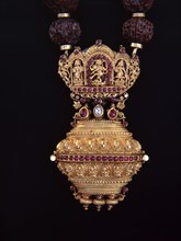 Nattukottai Chettiars Traditional Jewellery Called Gowri Sangam