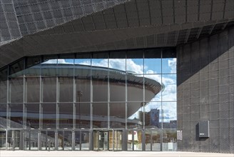 Reflection of Spodek Arena