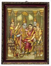 Sri Rama with sita