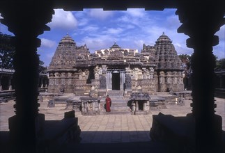 13th Century Chennakesava temple or Hoysala temple in Somnathpur