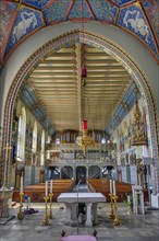 Main altar and organ loft