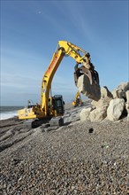 Repair of sea defences