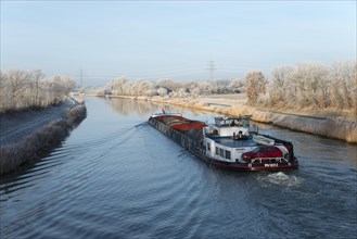 Ship on the Mittelland Canal