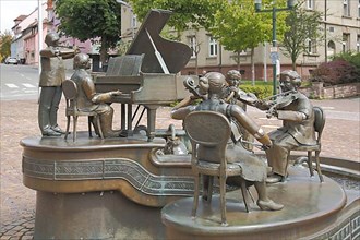 Musicians' Fountain in Donaueschingen