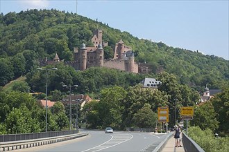 View of castle complex in Wertheim