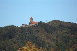 View of Wachenburg Castle in Weinheim