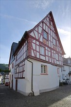 Half-timbered house Schilling built 1517 in Puenderich on the Moselle