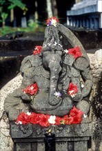 Ganesha in Keezthali Siva temple in Kodungallur