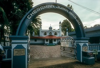 Cheraman Juma Masjid built in 629 CE