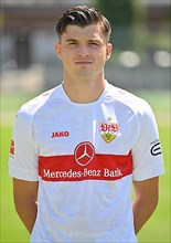 Antonis Aidonis VfB Stuttgart Portraittermin VfB Stuttgart 2022 2023 Licence Player Football 1. Bundesliga Men GER Stuttgart 05. 07. 2022