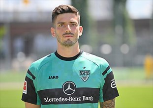 Goalkeeper Fabian Bredlow VfB Stuttgart Portraittermin VfB Stuttgart 2022 2023 Licence Player Football 1. Bundesliga Men GER Stuttgart 05. 07. 2022