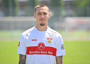 Darko Churlinov VfB Stuttgart Portraittermin VfB Stuttgart 2022 2023 Licence Player Football 1. Bundesliga Men GER Stuttgart 05. 07. 2022