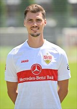 Pascal Stenzel VfB Stuttgart Portraittermin VfB Stuttgart 2022 2023 Licence Player Football 1. Bundesliga Men GER Stuttgart 05. 07. 2022