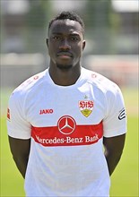 Silas Mvumpa Katompa VfB Stuttgart Portraittermin VfB Stuttgart 2022 2023 Licence Player Football 1. Bundesliga Men GER Stuttgart 05. 07. 2022