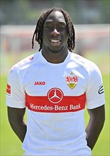 Tanguy Coulibaly VfB Stuttgart Portraittermin VfB Stuttgart 2022 2023 Licence Player Football 1. Bundesliga Men GER Stuttgart 05. 07. 2022
