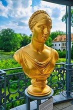 Golden Bust of Countess Caroline Jeanette Alopaeus