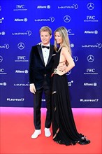 Formula 1 World Champion Nico Rosberg with woman Vivian Sibold