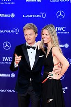 Formula 1 World Champion Nico Rosberg with woman Vivian Sibold