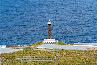 Historic lighthouse Faro de Punta Cumplida