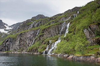 Landscape at Trollfjord