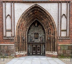 West portal of the Nikolaikirche