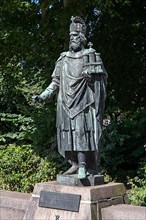 Figure of Emperor Charlemagne