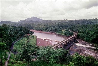 Kallada dam in Urukunnu between Thenmala near Kollam