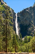 Bridalveil Fall in Yosemite National Park
