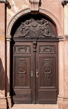 Church portal of the Heiliggeistkirche in Heidelberg