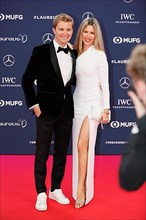 Nico Rosberg with woman Vivian Sibold