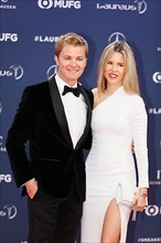 Nico Rosberg with woman Vivian Sibold