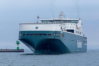 Finnlines ferry Hybrid Roro arrives