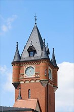 Historic town hall tower