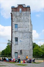 Climbing tower on the Laga grounds