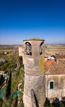 The bell tower at Pozzolengo
