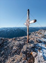 Summit cross of the Guffertspitze