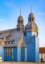 Marktkirche zum Heiligen Geist with ridge turret and bell tower
