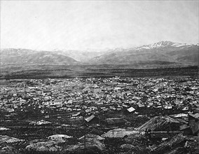 View of the town of Leadville