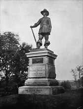 The Pilgrim Statue in New York's Central Park