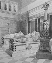 Interior of the Mausoleum of Charlottenburg