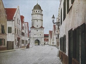 Historic photo of Noerdlingen in the Ries