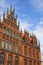 Old Town Hall in North German Brick Gothic style