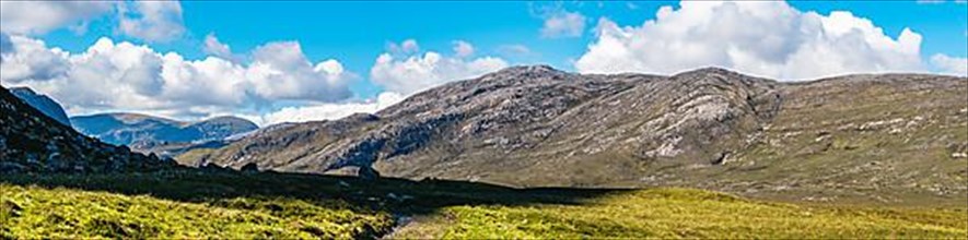 Mountains and Meadows over Lochan Havurn and Loch Eriboll