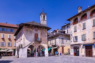 The old town of Orta San Giulio