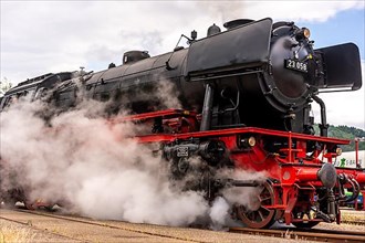 Steaming locomotive loc. no. 23058